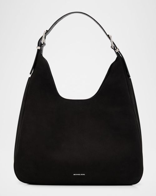Nolita Large Nubuck Leather Hobo Bag
