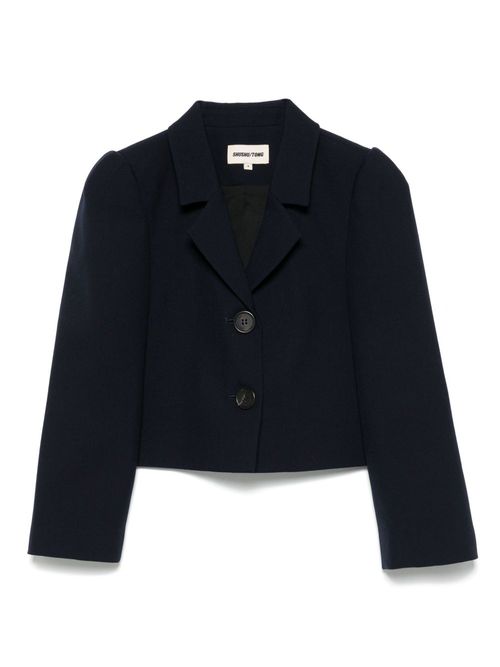 SHUSHU/TONG wool-blend blazer - Blue