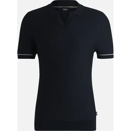 Hugo Boss Men's H Jianluca Sweater Navy - Size: 40/Regular