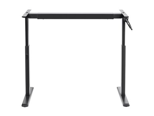 Sit-Stand Height Adjustable Table Desk Frame Workstation, Manual Crank