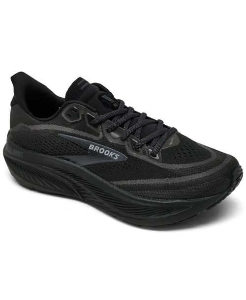 Women's Ghost 18 Running Sneakers from Finish Line - Black, Ebony