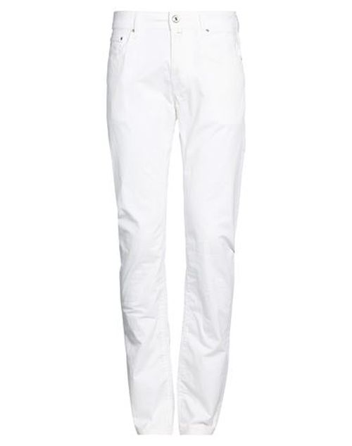 Jacob Cohёn Man Pants White Size 31 Cotton, Elastane