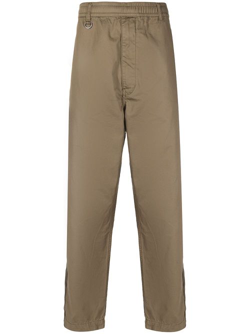 Straight-leg chino trousers - Brown