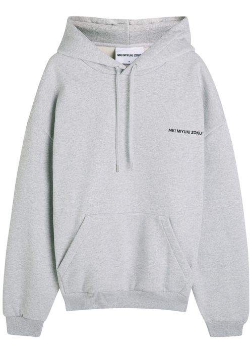 Uniform Hooded Cotton-blend Sweatshirt