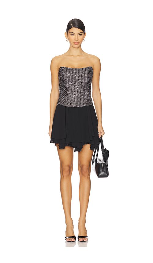 Amanda Uprichard Airess Dress in Grey. - L also in M, S