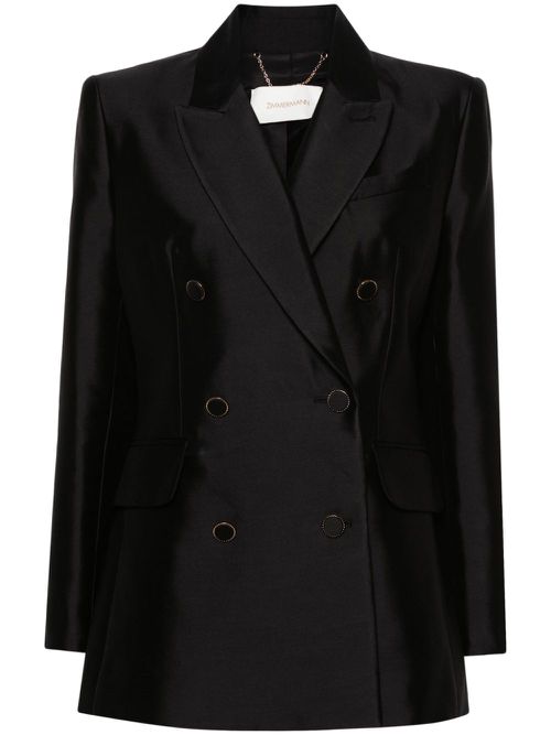 Luminosity double-breasted blazer - Black