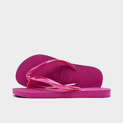 Girls' Little Kids Slim Flip-Flops in Rose Gum