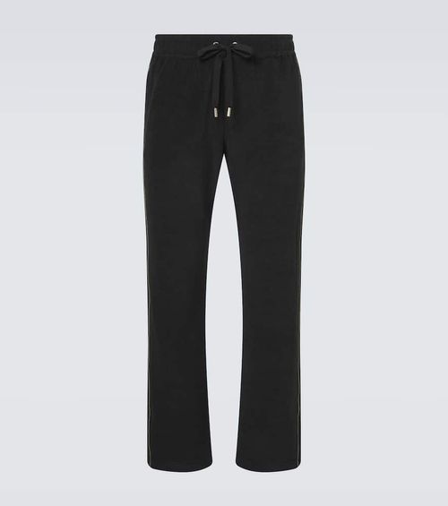 Cotton-blend sweatpants