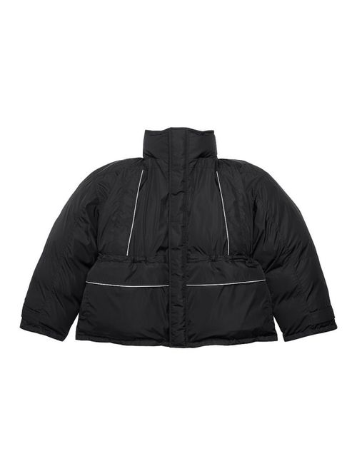 Nylon parka coat