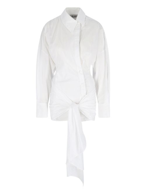Cotton-Blend Dress with Light, Natural Stretch