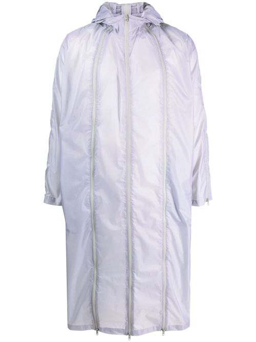 5.0 Coat Center zip-up coat - Grey
