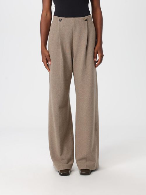 Pants Woman color Beige