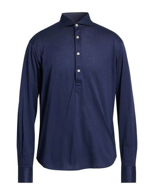 Man Polo shirt Navy Size 15 ½ Cotton