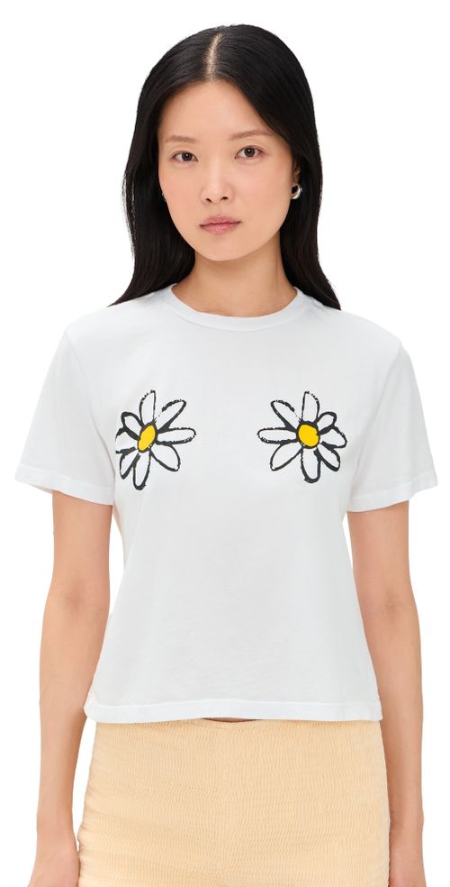 Fresh As A Daisy Tee White