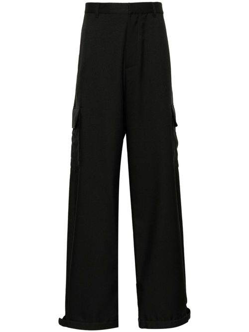 Ow Drill Cargo pants - Black
