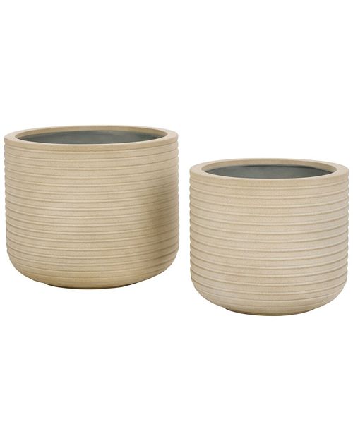 Set of 2 Nardo Planter Pots