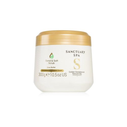Sanctuary Spa Golden Sandalwood Salt Body Scrub 300g