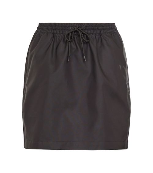 Wardrobe. NYC High-rise drawstring miniskirt