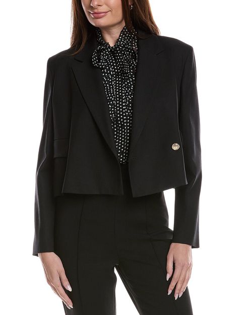 Wool-Blend Suit Blazer