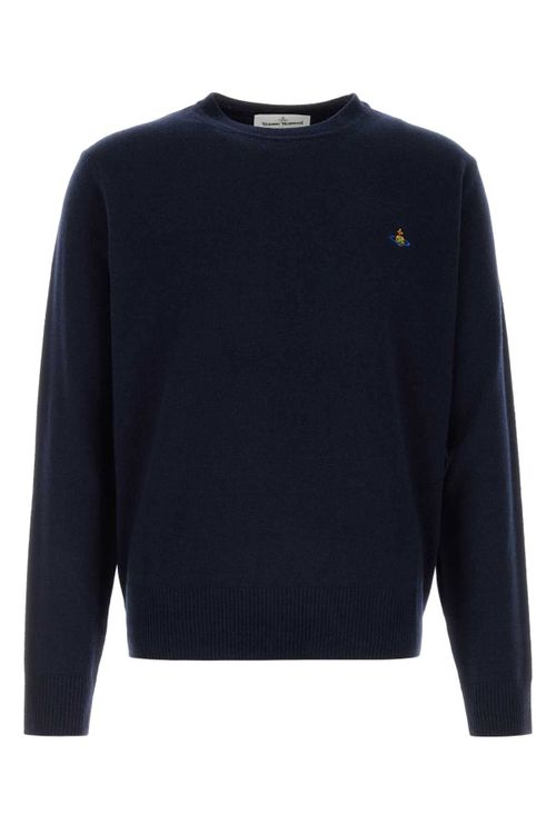 Roundneck Sweater — Navy