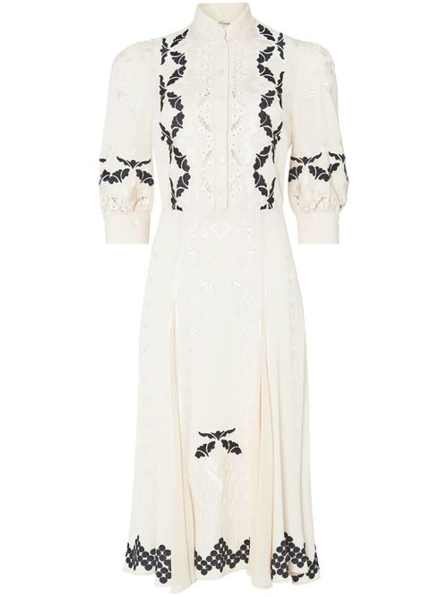 Daphne midi dress - Neutrals
