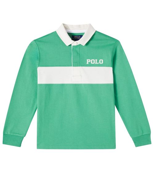 Polo Ralph Lauren Kids Patch-appliqué cotton polo sweater