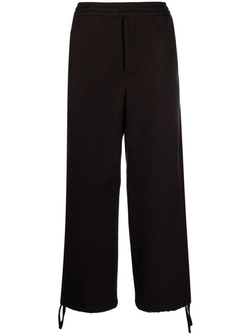 Galerie flannel track pants - Brown