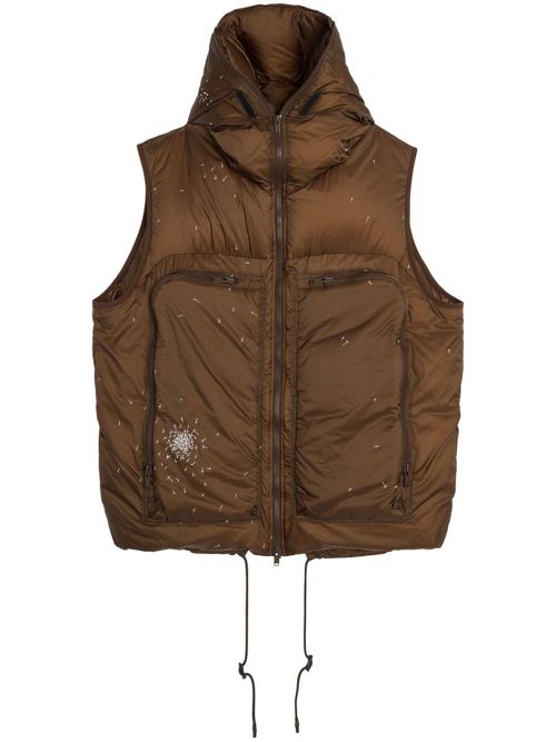 Puffer vest - Brown
