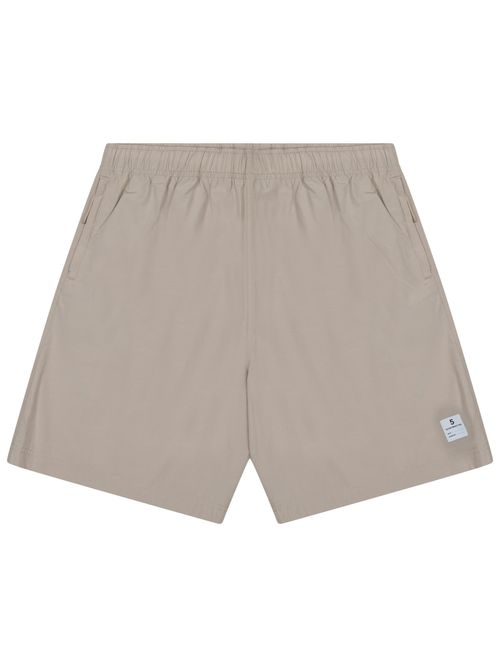 Shorts with logo patch