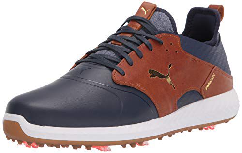 PUMA Men's Ignite Pwradapt Caged Crafted Golf Shoe