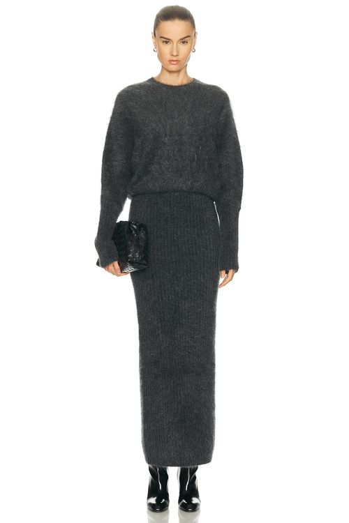By Malene Birger Gislaine Hairy Dress in Grey