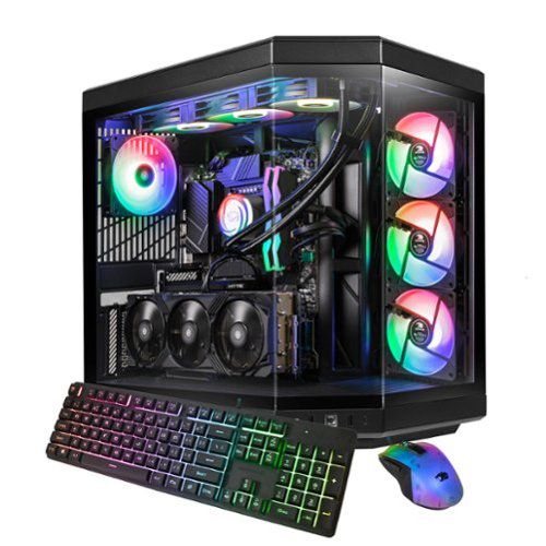 Y70 Gaming Desktop PC - Intel Core Ultra 9 285K- NVIDIA GeForce RTX 4070 Ti Super 16GB- 32GB DDR5 RGB RAM - 2TB NVMe - Black
