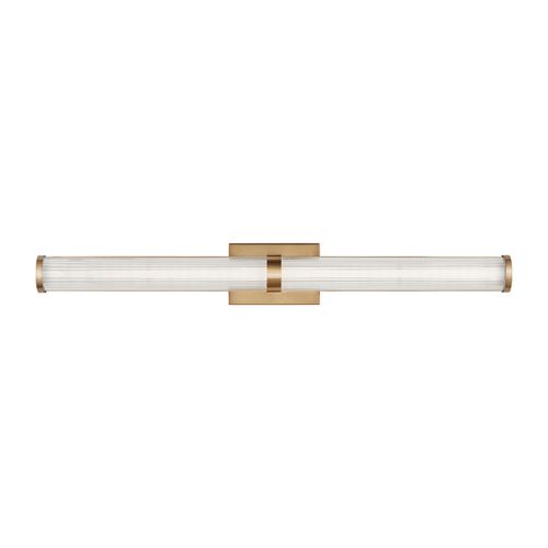 Syden 1-Light LED Bathroom Vanity Light in Satin Bra