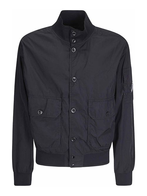 C. P. Company Chrome-R Button Bomber Jacket