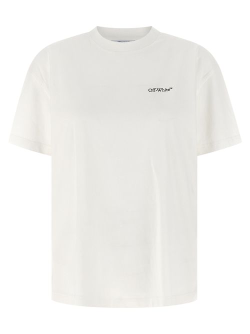 Arrow Glowing Flower T-Shirt White