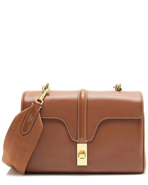 Brown Calfskin Soft 16 Teen Shoulder Bag (Authentic Pre-Loved)