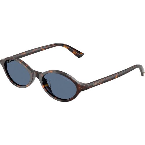 Jimmy Choo Mujer Jimmy Choo JC5068U 500280 Gafas de sol Acetato Tortuga Azul Redonda Norma