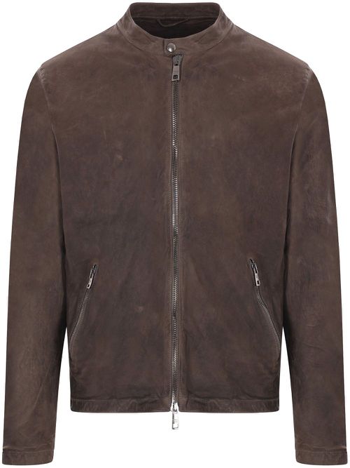 Leather jacket - Grey