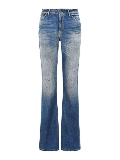 2025 Blue Cotton Jeans