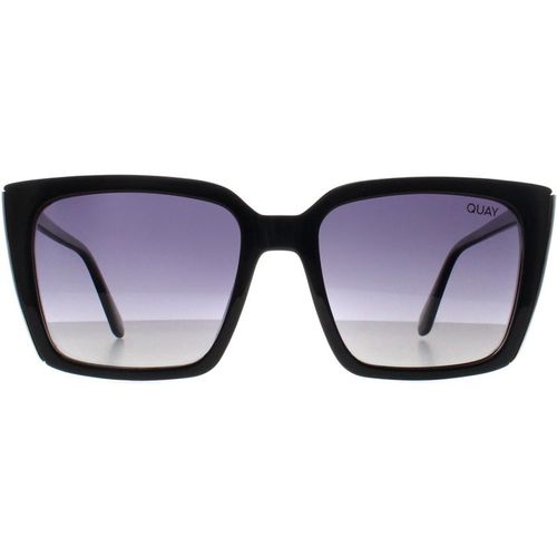 Square Black Smoke Polarized Front Cover