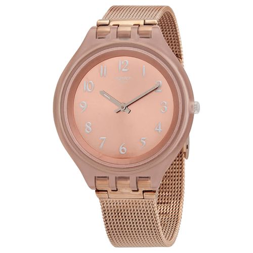 Skinchic Quartz Pink Dial Ladies Watch SVUP100M