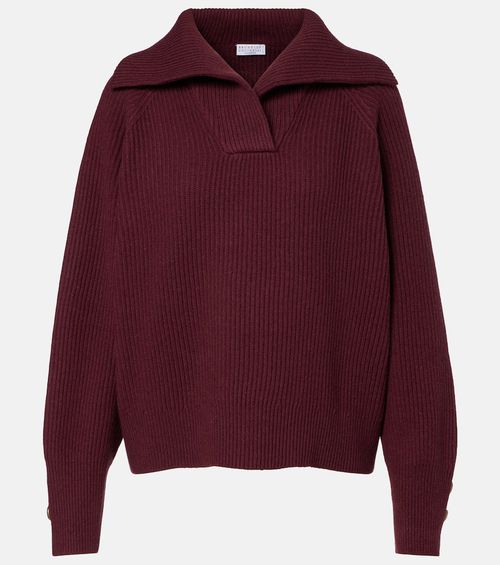 Wool, cashmere, and silk sweater