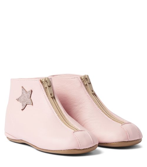 PèPè Camelia leather ankle boots