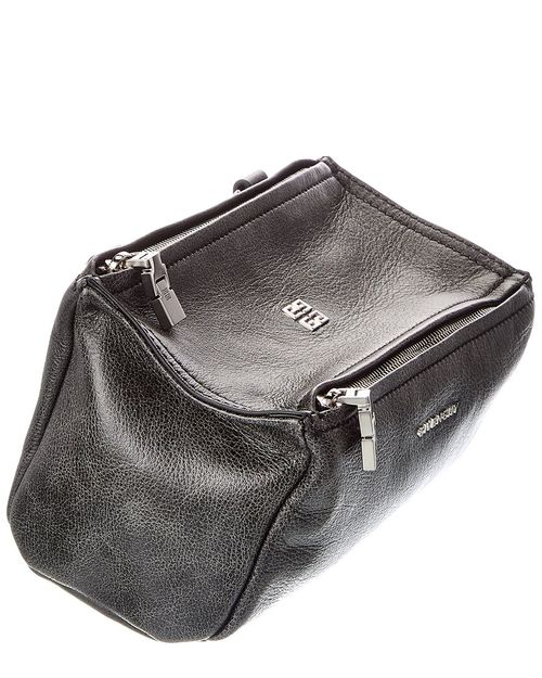 Logo Leather Shoulder Bag