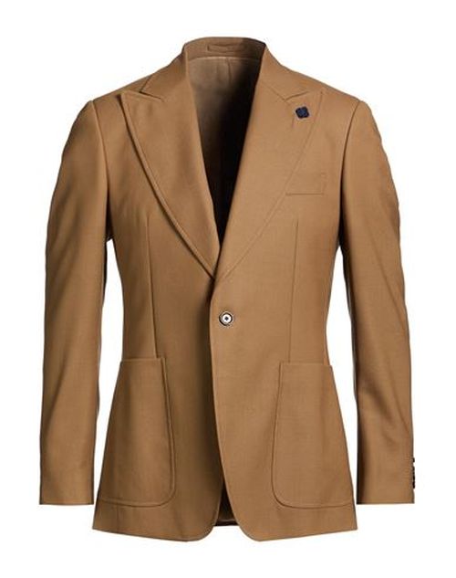 Man Blazer Brown Size 40 Wool