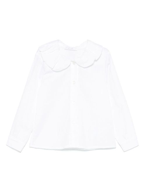 Collared blouse - White