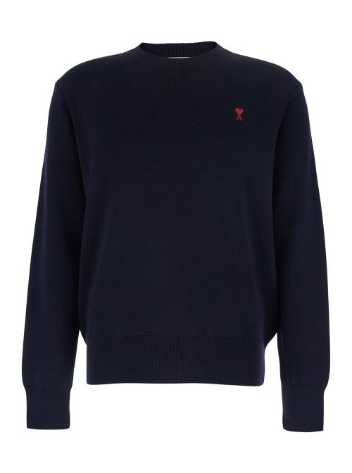 ADC Embroidered Crewneck Sweater — Navy