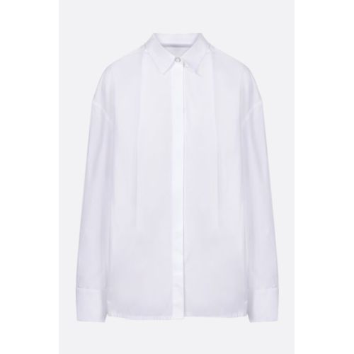 Oversized long-sleeve shirt - White
