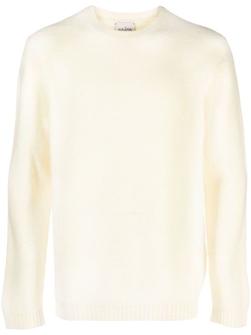 Gstaad organic cashmere jumper - Yellow
