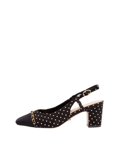 Lipsy Décolleté sling nero / bianco